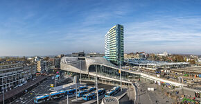 Het nieuwe station Arnhem is een compact vervoerknooppunt.