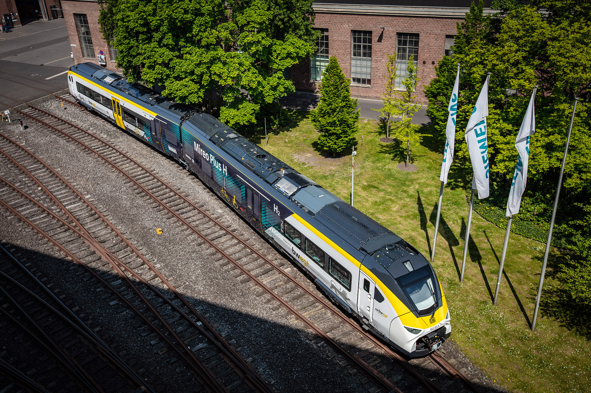 waterstoftrein Siemens DB