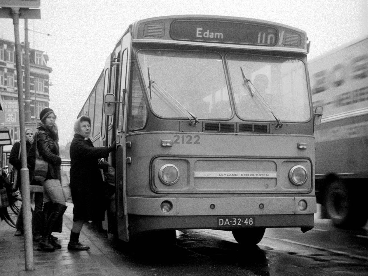 Eerste serie van de bekende Nederlandse streekbus begin jaren 70. bron: ADV (collectie Voerman)
