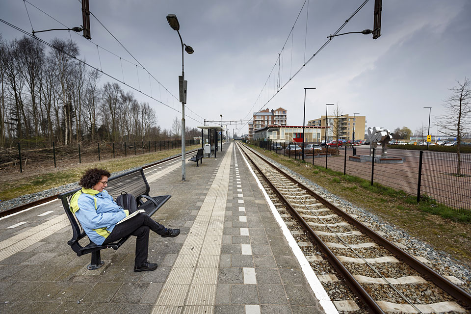 Station Boskoop.
