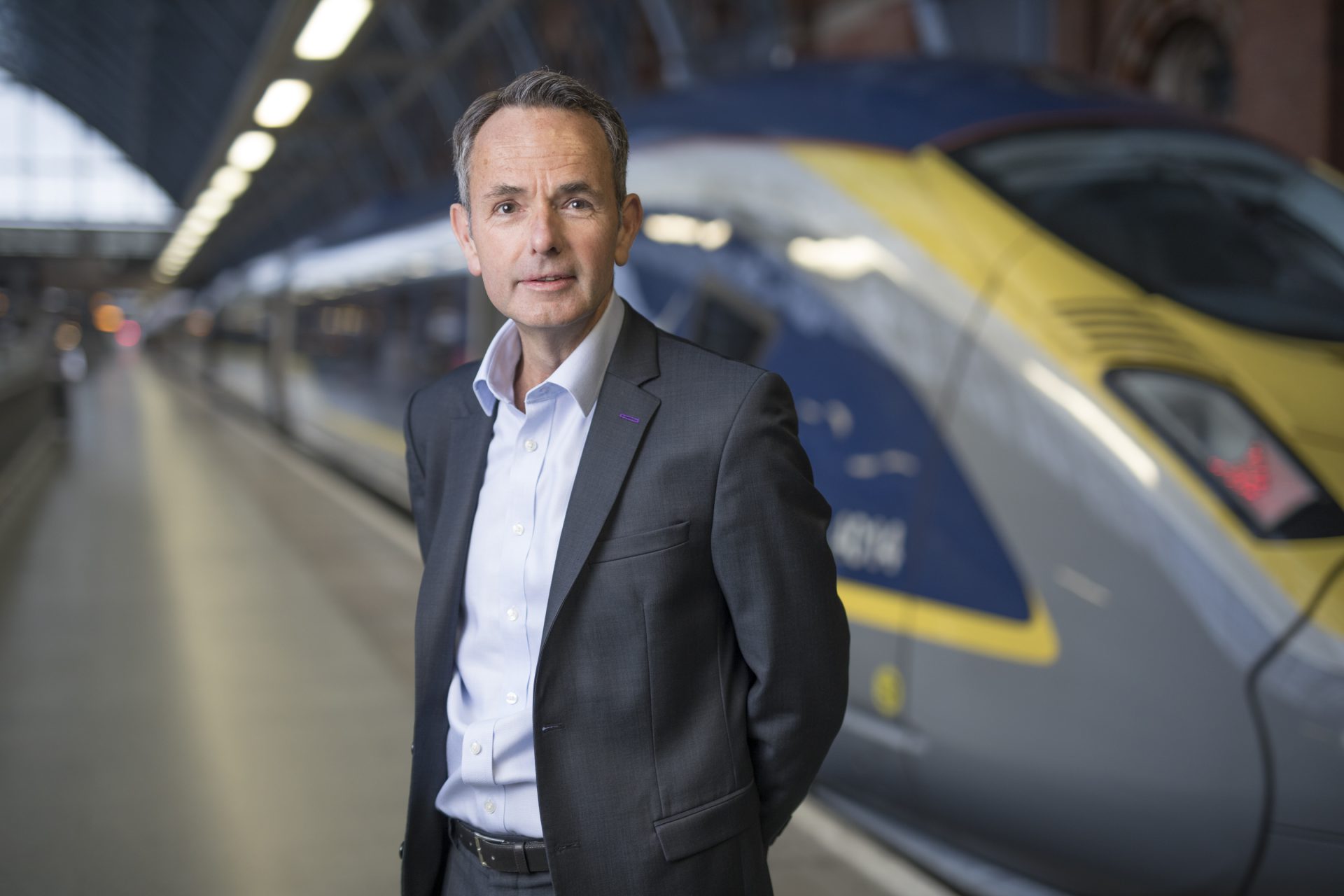 Mike Cooper - Eurostar. Mike Cooper, directeur van Eurostar