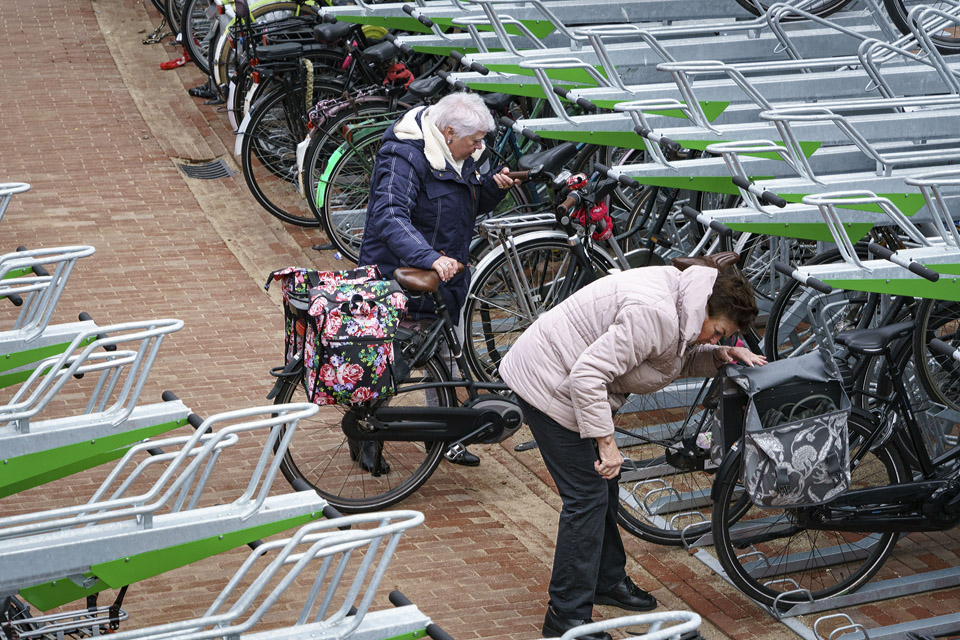 Fietsenstalling station Blaak.