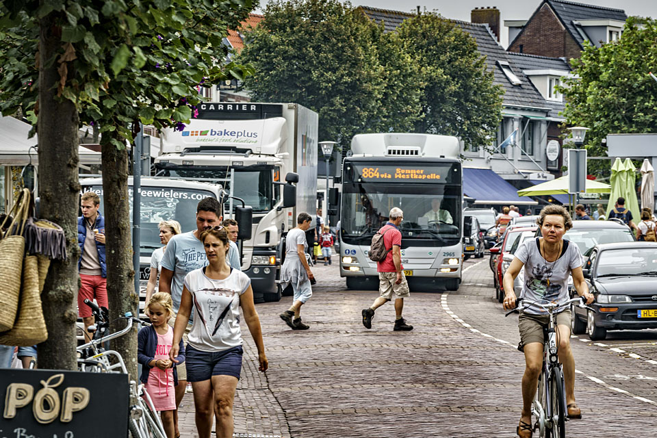 Domburg, Markt.