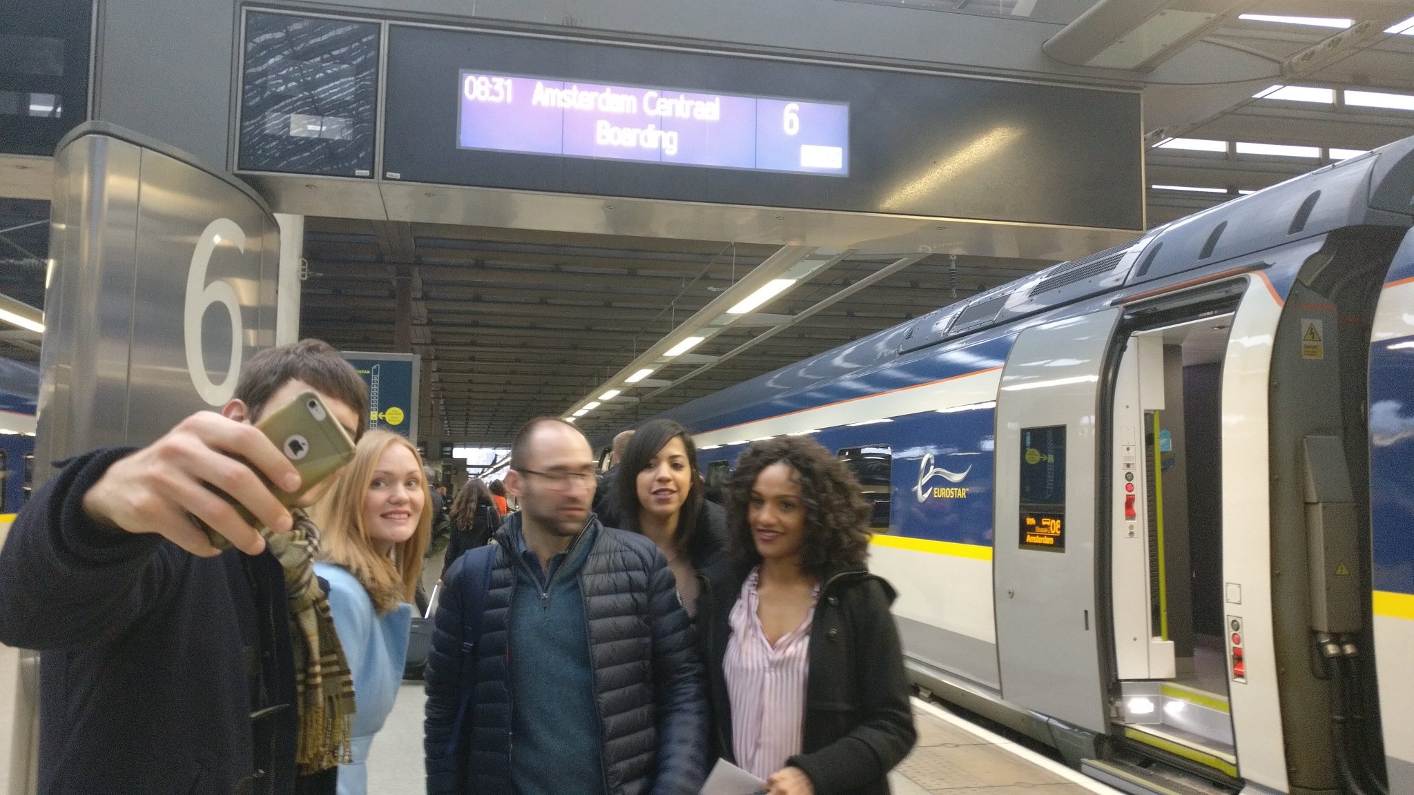 De Eurostar vertrekt vanaf 4 april twee keer per dag vanaf Londen St. Pancras.