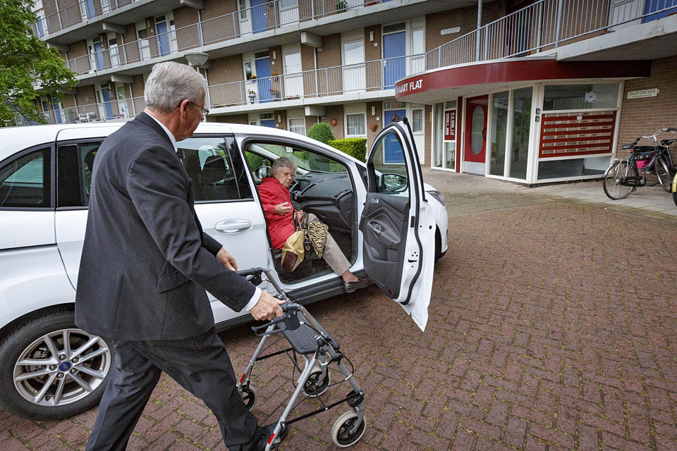 Het huisadres van de klant in Emmeloord.