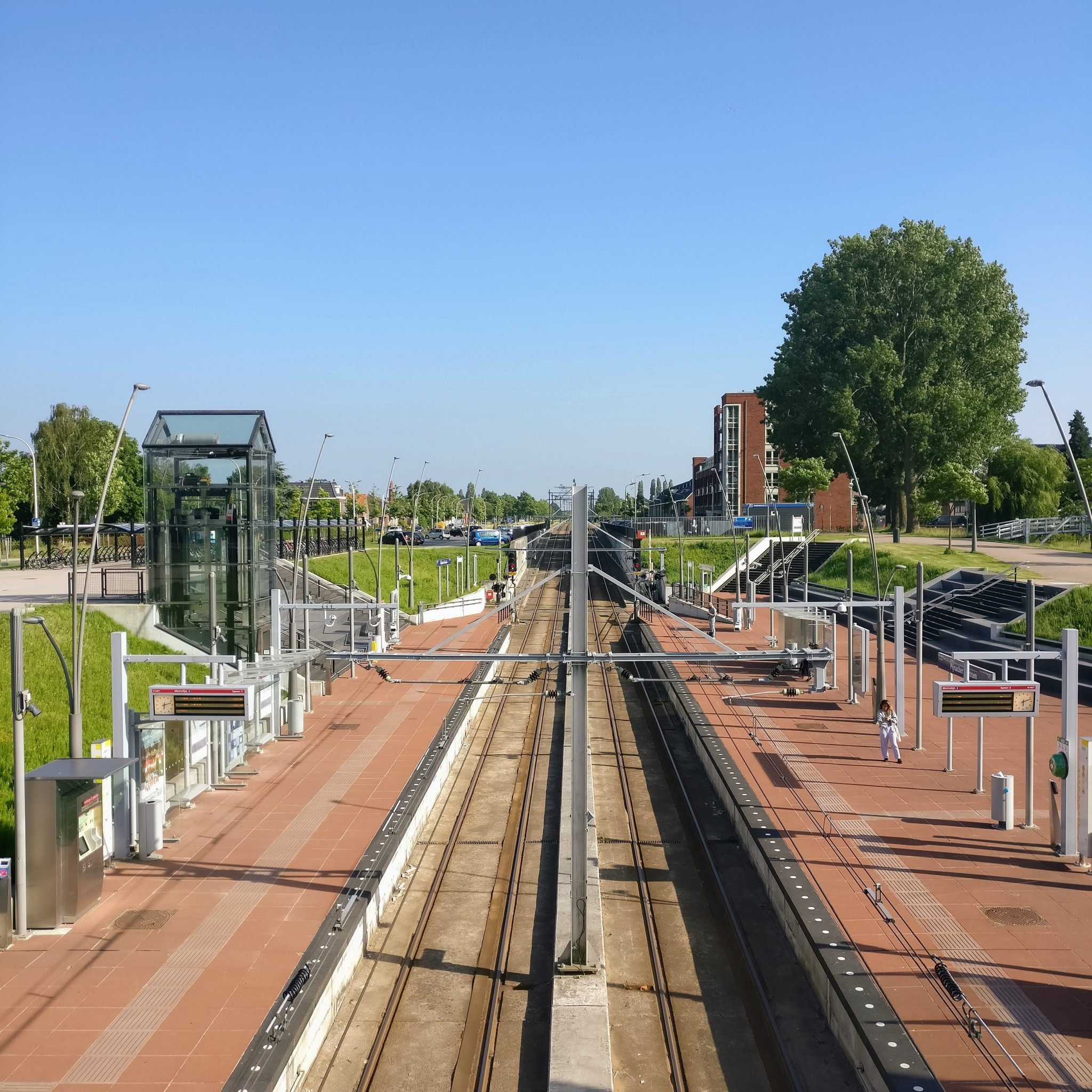 foto 7, Pijnacker Centrum. In Pijnacker komt een keervoorziening, zodat de metro’s in de spits elke vijf minuten kunnen gaan rijden. 