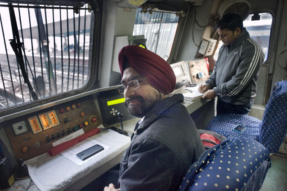 Machinist op station New Delhi.