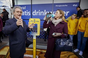 Gratis water op 20 stations Noord-Holland