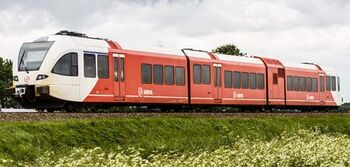 Sneltrein tussen Groningen en Winschoten