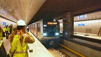 Vrijwel vlekkeloze testrit Noord/Zuidlijn