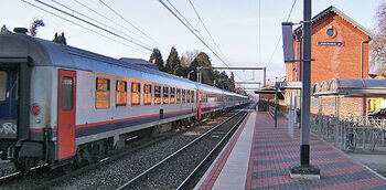 Belgische Benelux van het spoor gehaald