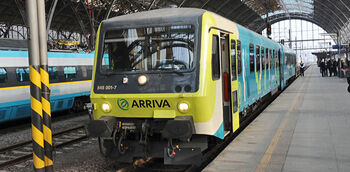 Arriva concurreert met trein rond Praag