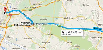 Nu ook actuele reisinfo in Google Maps 