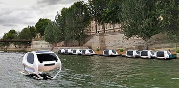 Watertaxi dreigt Parijs de rug toe te keren