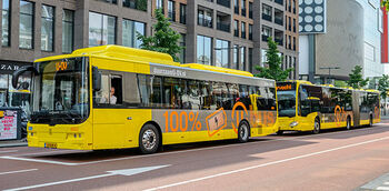 Tien e-bussen gestart op Utrechtse lijn 1
