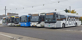 Zes elektrische bussen getest