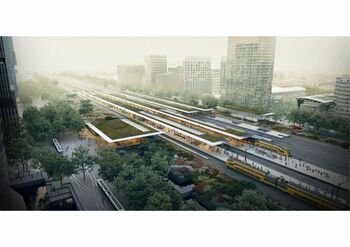 Zuidasdok maakt A'dam Zuid groener