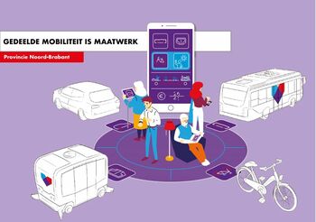 Ov wordt gedeelde mobiliteit in Brabant