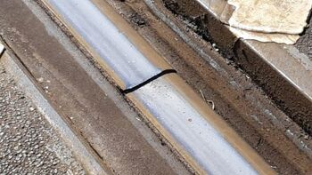 Foto's om defecten spoor te signaleren