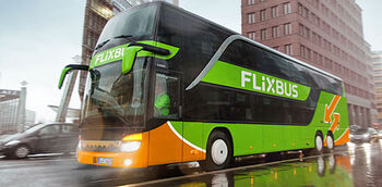 Schiphol opgenomen in FlixBus-net