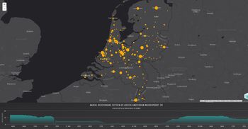 Beschikbaarheid OV-fiets live op de kaart