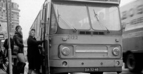 Eerste serie van de bekende Nederlandse streekbus begin jaren 70. bron: ADV (collectie Voerman)
