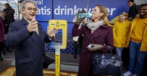 Gratis water op 20 stations Noord-Holland