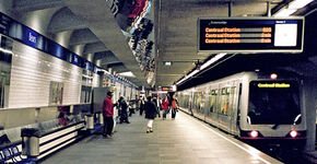 RET biedt gratis wifi in metrostation Beurs