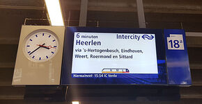Proef met instapinfo op Utrecht Centraal