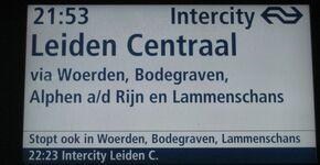 Treinreis Leiden–Utrecht kan sneller