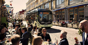 Volvo’s eerste batterijbus rijdt in Göteborg