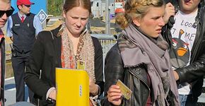 Uitcheck controleren op NS-app