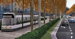 Straatvechten voor lightrailprojecten