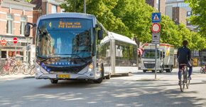 In 2021 minder bussen in Groningen Drenthe