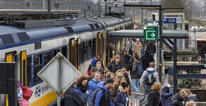 Middagspits op station Gouda.