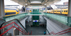 Nieuwe spoortunnel station Zwolle. De tunnelvloer is gemaakt van ruim 1400 m3 beton.