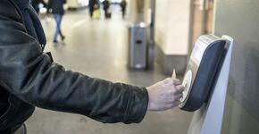 Op het centraal station van Aken kun je in- en uitchecken met OV-chipkaart.  