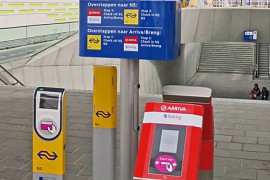 Helft reizigers vindt omchecken lastig