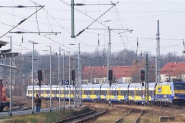 Duitse trein verliest steeds meer van bus