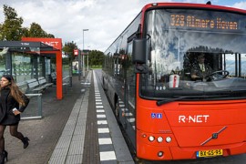 Rood van R-net rukt op in de Randstad