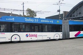 Trolleynet Arnhem moet auto’s opladen