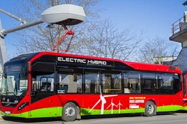 Acht oplaadbare bussen voor Stockholm