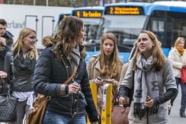 Studenten uit de spits gelokt