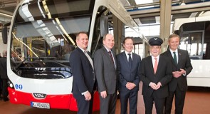 Eerste gelede e-bus van VDL in Keulen