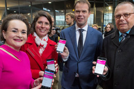 Proef betalen met smartphone van start