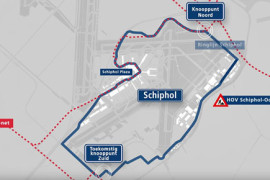 Rond Schiphol groeit het ov als kool