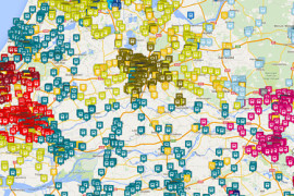 NS geeft weer actuele treinposities door