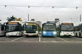 E-bus lijkt niet gevaarlijker dan dieselbus
