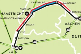 Ticket in de maak voor Drielandentrein