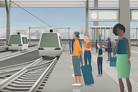 Elke minuut een trein, mogelijk in 2050